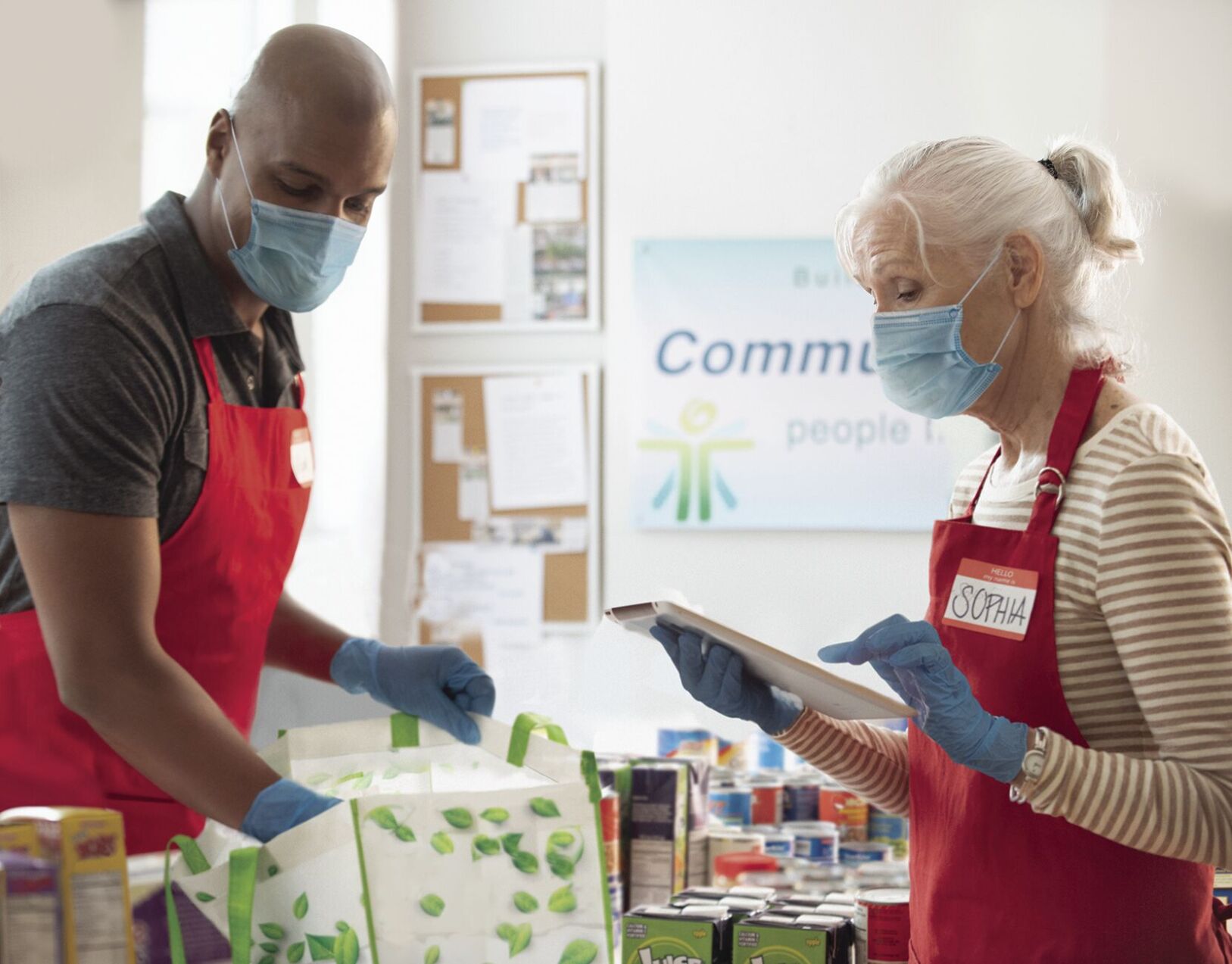 food bank stock